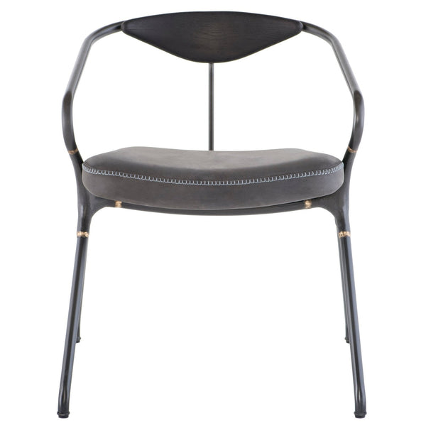 District Eight Akron Dining Chair in Storm Black HGDA681