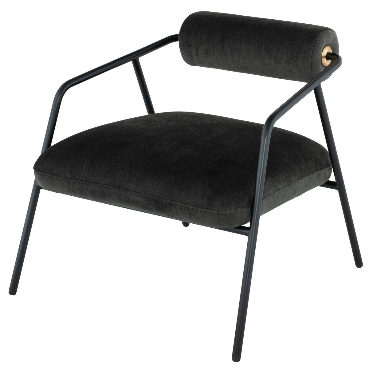 District Eight Cyrus Occasional Chair in Pewter Black HGDA700