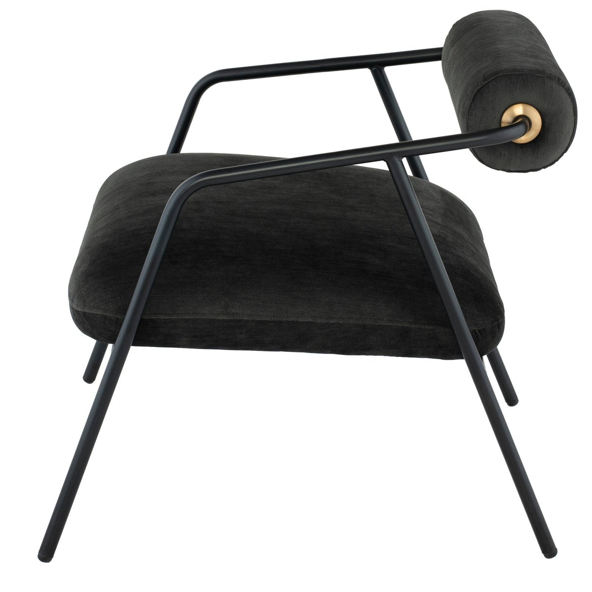 District Eight Cyrus Occasional Chair in Pewter Black HGDA700