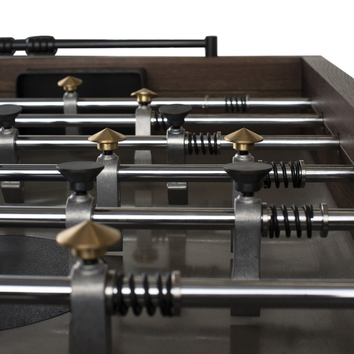 District Eight Foosball Gaming Table in Smoked HGDA713