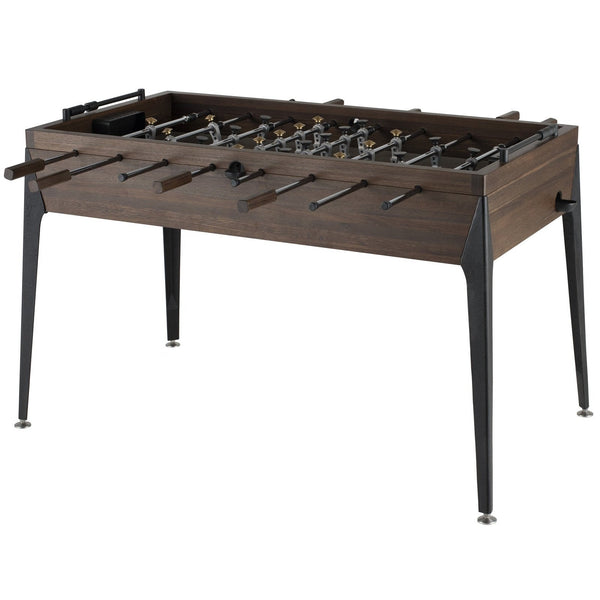 District Eight Foosball Gaming Table in Smoked HGDA713