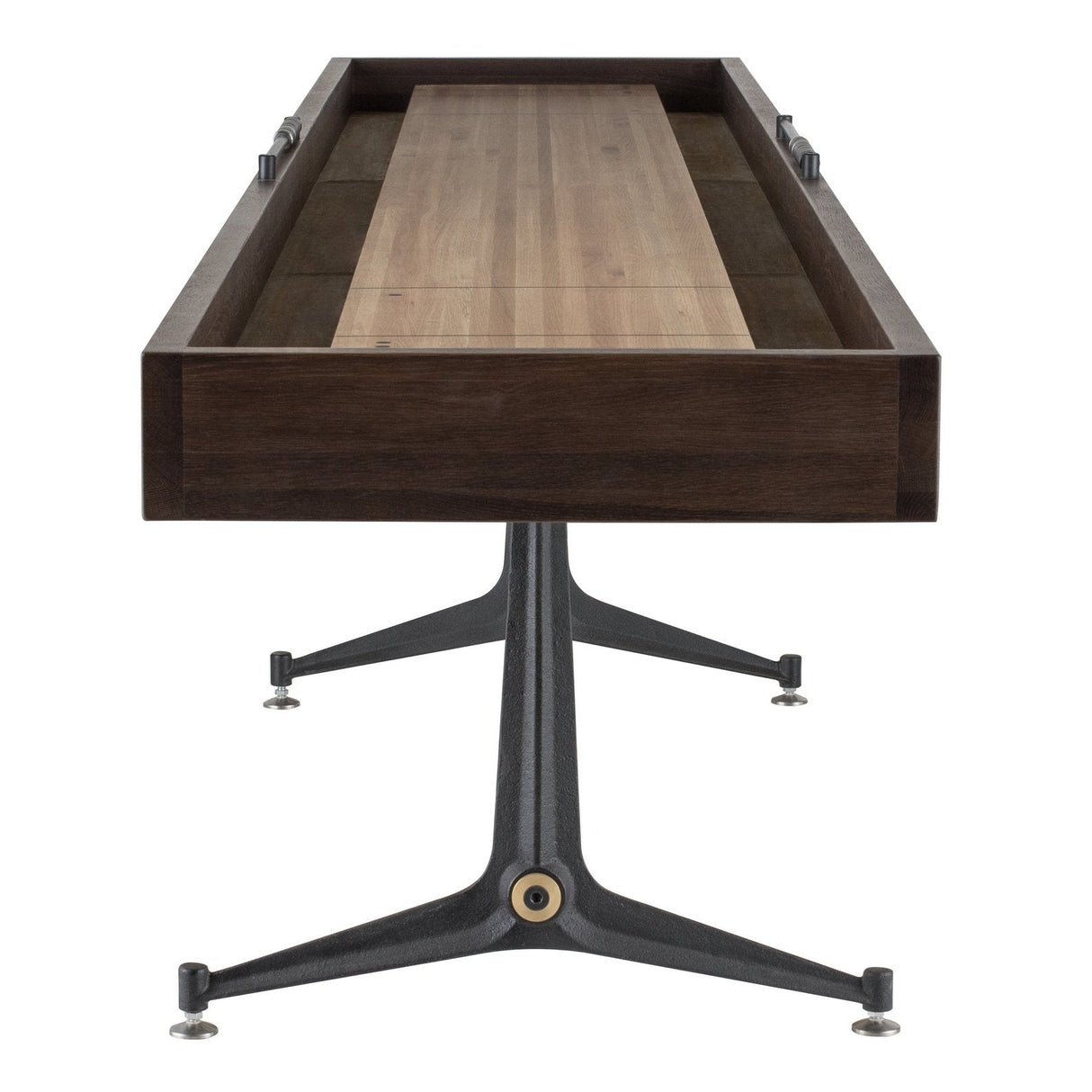 District Eight Shuffleboard Gaming Table in Smoked HGDA717