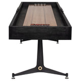 District Eight Shuffleboard Gaming Table in Ebonized HGDA769