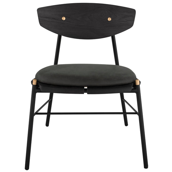 District Eight Kink Dining Chair in Storm Black HGDA778