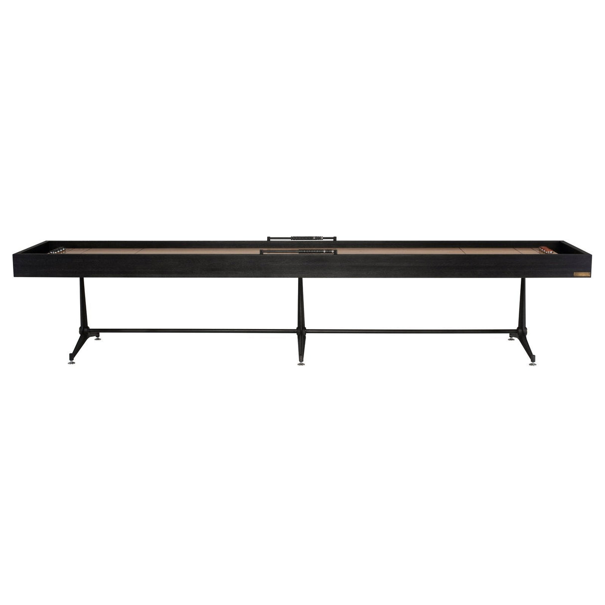 District Eight ShuffleBoard 156.3″ Gaming Table Ebonized HGDA842