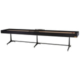 District Eight ShuffleBoard 156.3″ Gaming Table Ebonized HGDA842