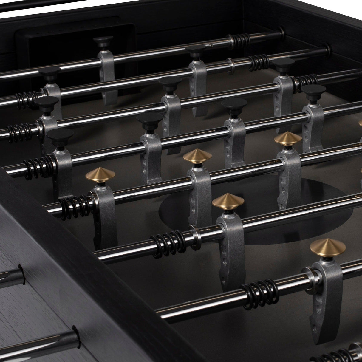 District Eight Foosball Gaming Table in Ebonized HGDA843