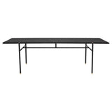 District Eight Stacking Dining Table in Ebonized/Black HGDA848