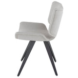 Nuevo Living Astra Dining Chair in Stone Grey HGNE128