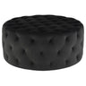 Tufty Round Ottoman