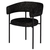 Nuevo Living Cassia Dining Chair in Salt & Pepper HGSN111