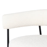 Nuevo Living Cassia Occasional Chair in Buttermilk Boucle HGSN157