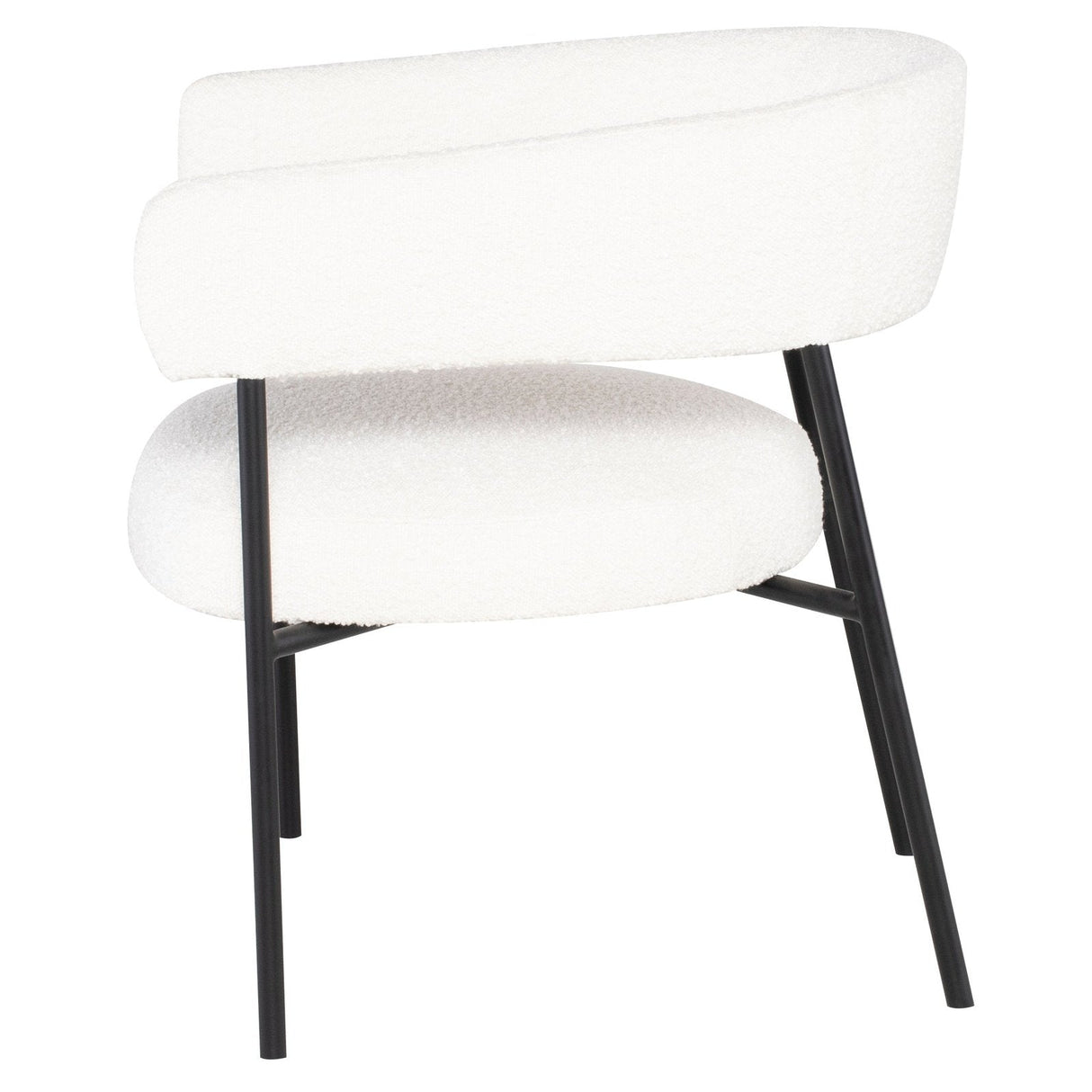 Nuevo Living Cassia Occasional Chair in Buttermilk Boucle HGSN157