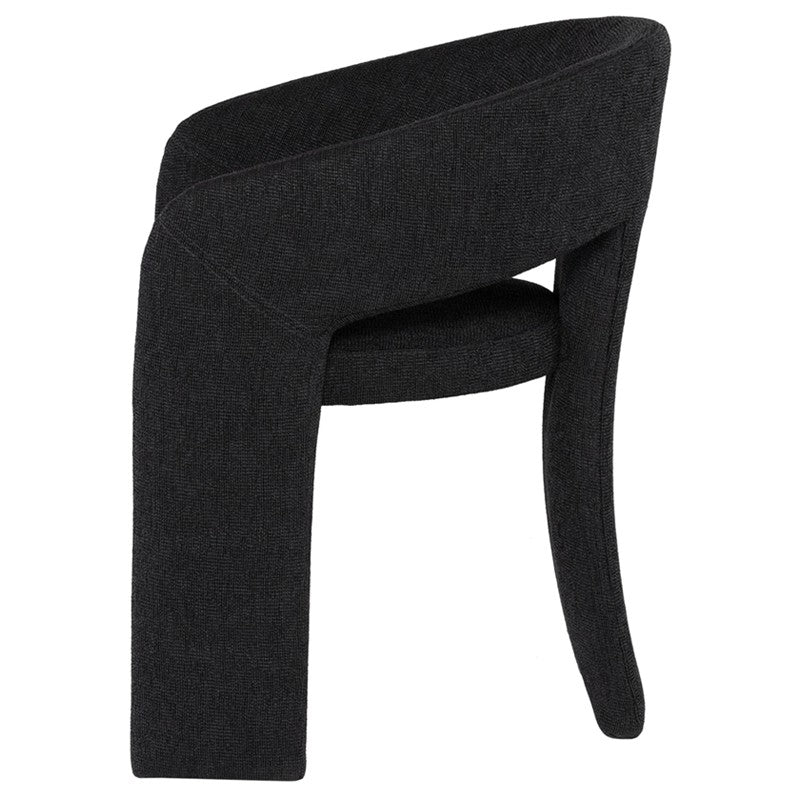 Nuevo Living Anise Dining Chair in Activated Charcoal HGSN234