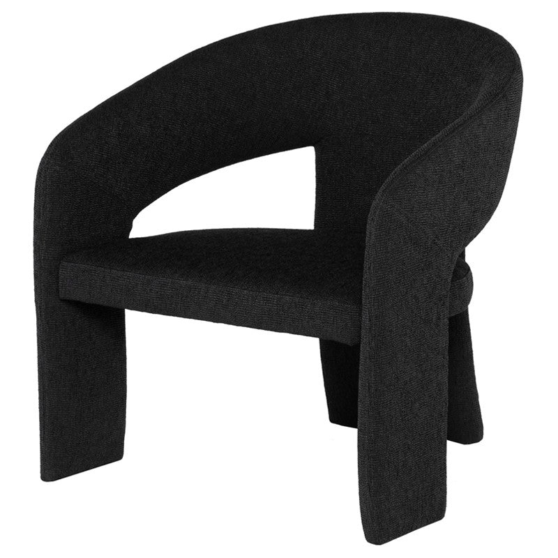 Nuevo Living Anise Occasional Chair in Activated Charcoal HGSN239