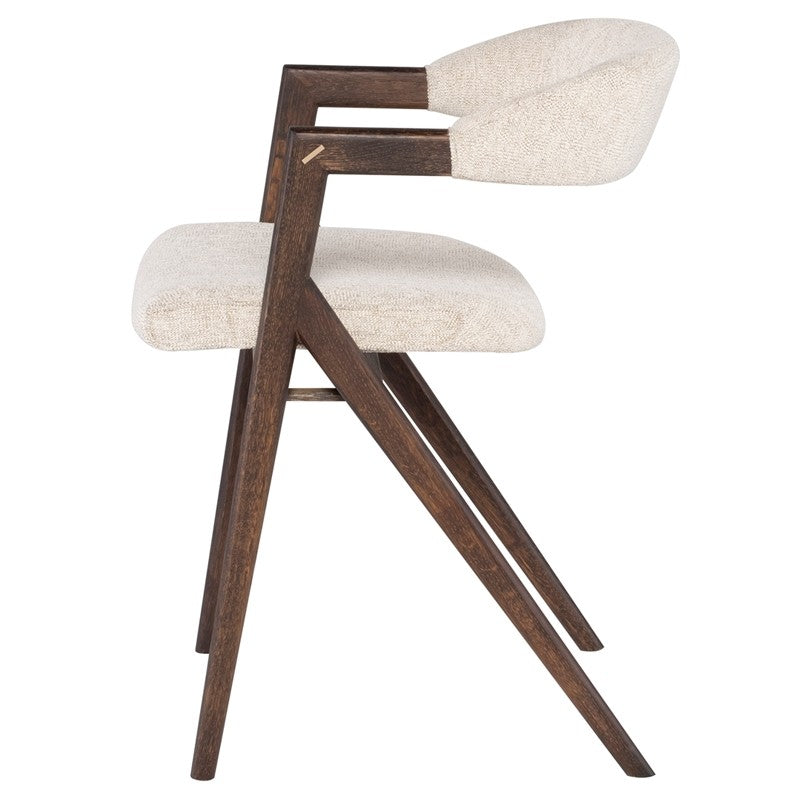 Nuevo Living Anita Dining Chair in Shell HGSR781