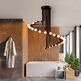 Modern Nordic Spiral Chandelier