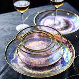 Luxury Rainbow Plates