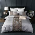 Tesoro Egyptian Cotton Premium Duvet Cover Set Duvet Cover Set - Venetto Design King / 4 Pieces Venettodesign.com