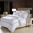 Abyad Hotel Stitch Egyptian Cotton Duvet Cover Set Duvet Cover Set - Venetto Design Queen / 4 Pieces / Flat Sheet Venettodesign.com