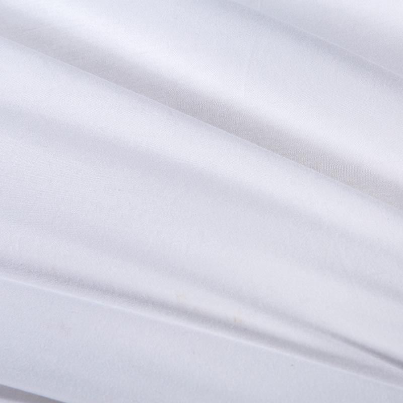 DeLuxxe White Egyptian Cotton Embroidery Duvet Cover Set