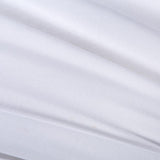 DeLuxxe White Egyptian Cotton Embroidery Duvet Cover Set