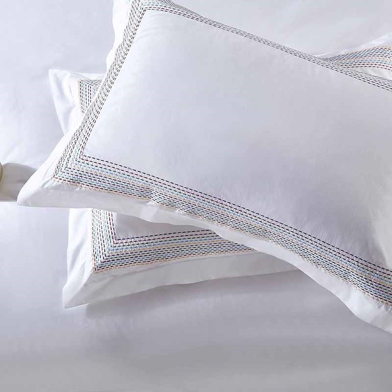 Abyad Hotel Stitch Egyptian Cotton Duvet Cover Set