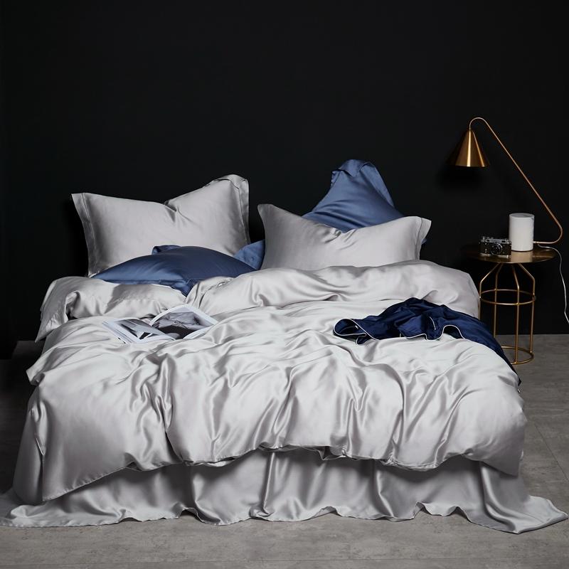 Averata Premium Luxury Duvet Cover Set Duvet Cover Set - Point Design Color 9 / King size 4Pieces / Fitted Bed Sheet pointdsgn.com