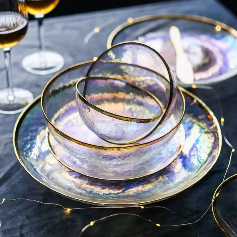 Luxury Rainbow Plates