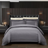 Marnula Egyptian Cotton Premium Soft Silky Duvet Cover Set Duvet Cover Set - Venetto Design Grey / King / 4 Pieces Venettodesign.com