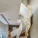 Rain Staircase Chandelier