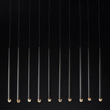 Harley Modern Linear Chandelier 48" chandeliers for dining room,chandeliers for stairways,chandeliers for foyer,chandeliers for bedrooms,chandeliers for kitchen,chandeliers for living room Rbrights Matte Black  