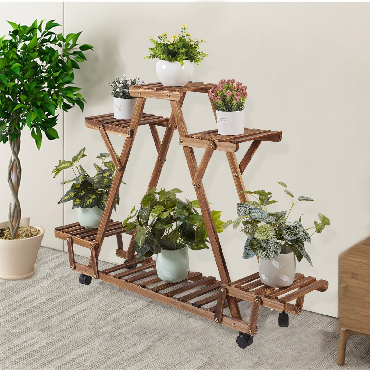 Triangular Plant Shelf