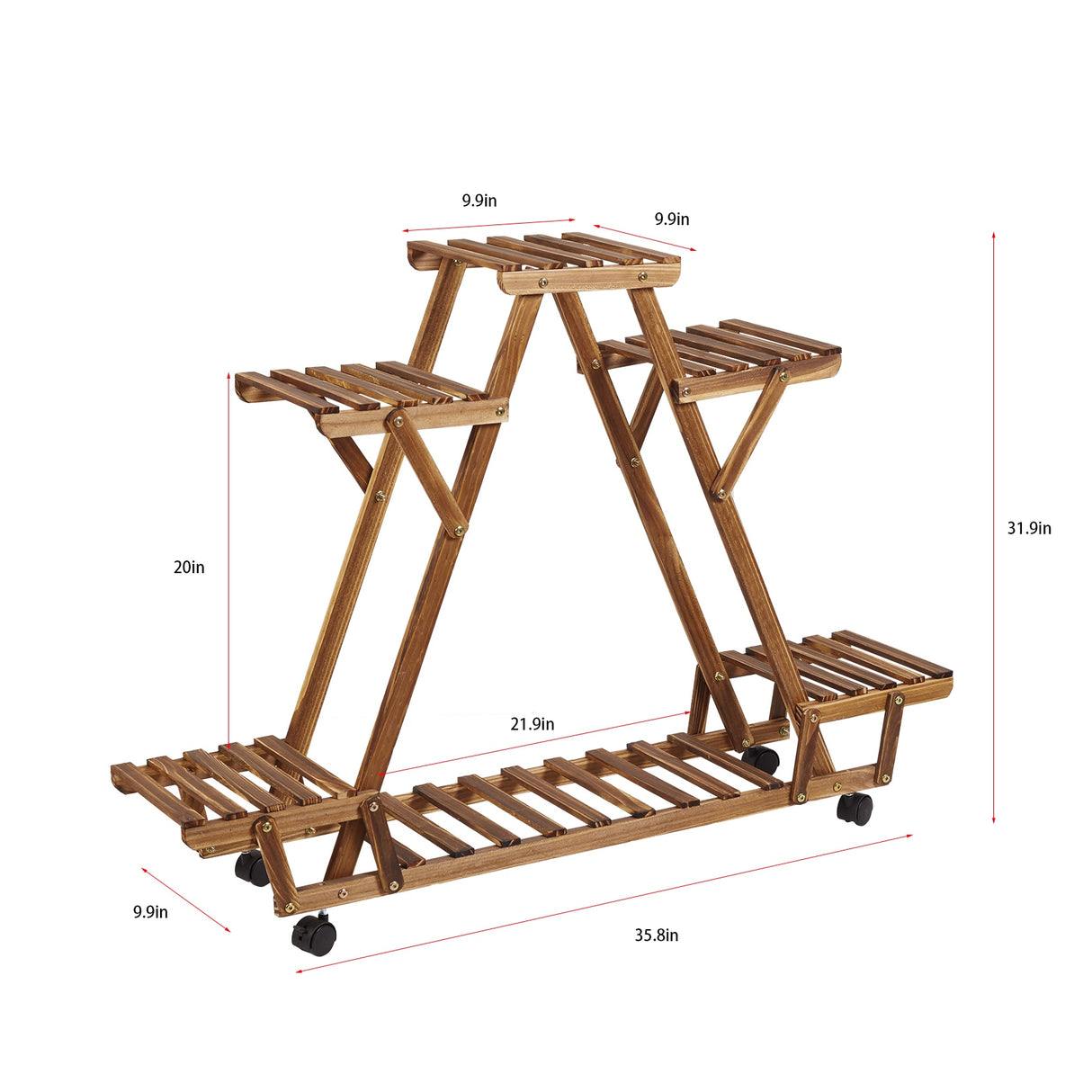 Triangular Plant Shelf