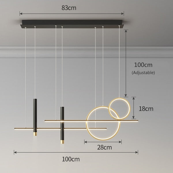 Luxury Point Ceiling Light