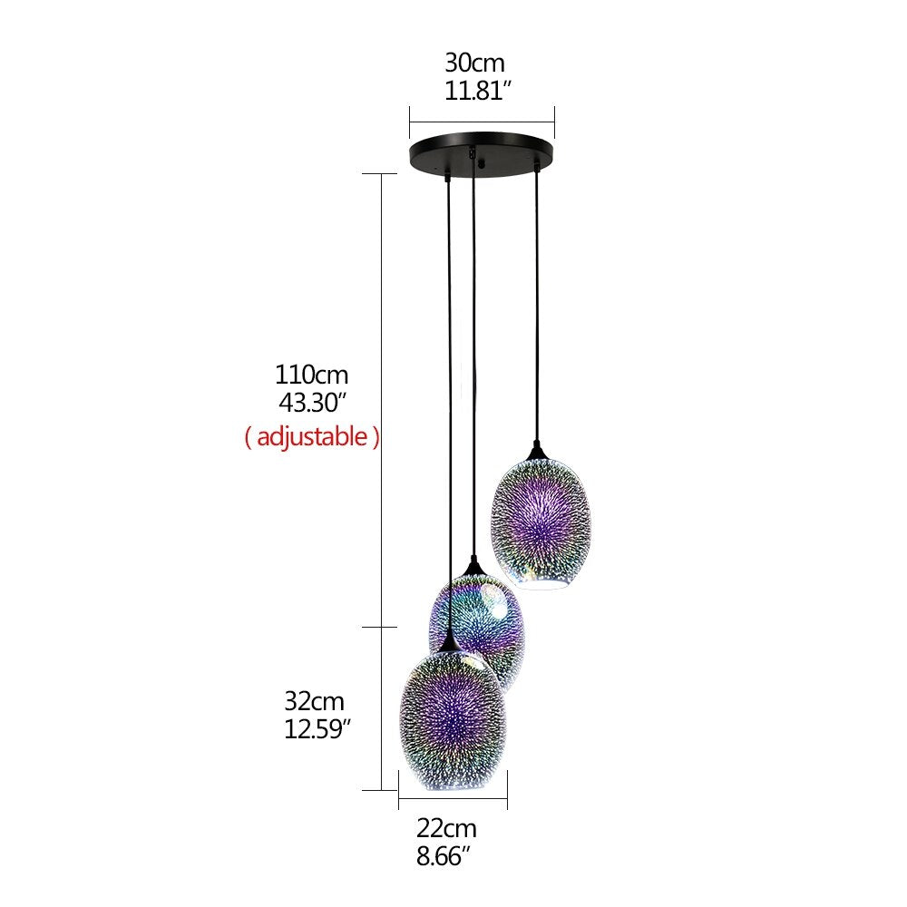 Galaxy Nordic Pendant Light