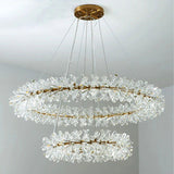 Isaber 2-Tier Ring Crystal Chandelier