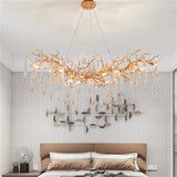 Jana Postmodern Crystal Creative Branch Chandelier