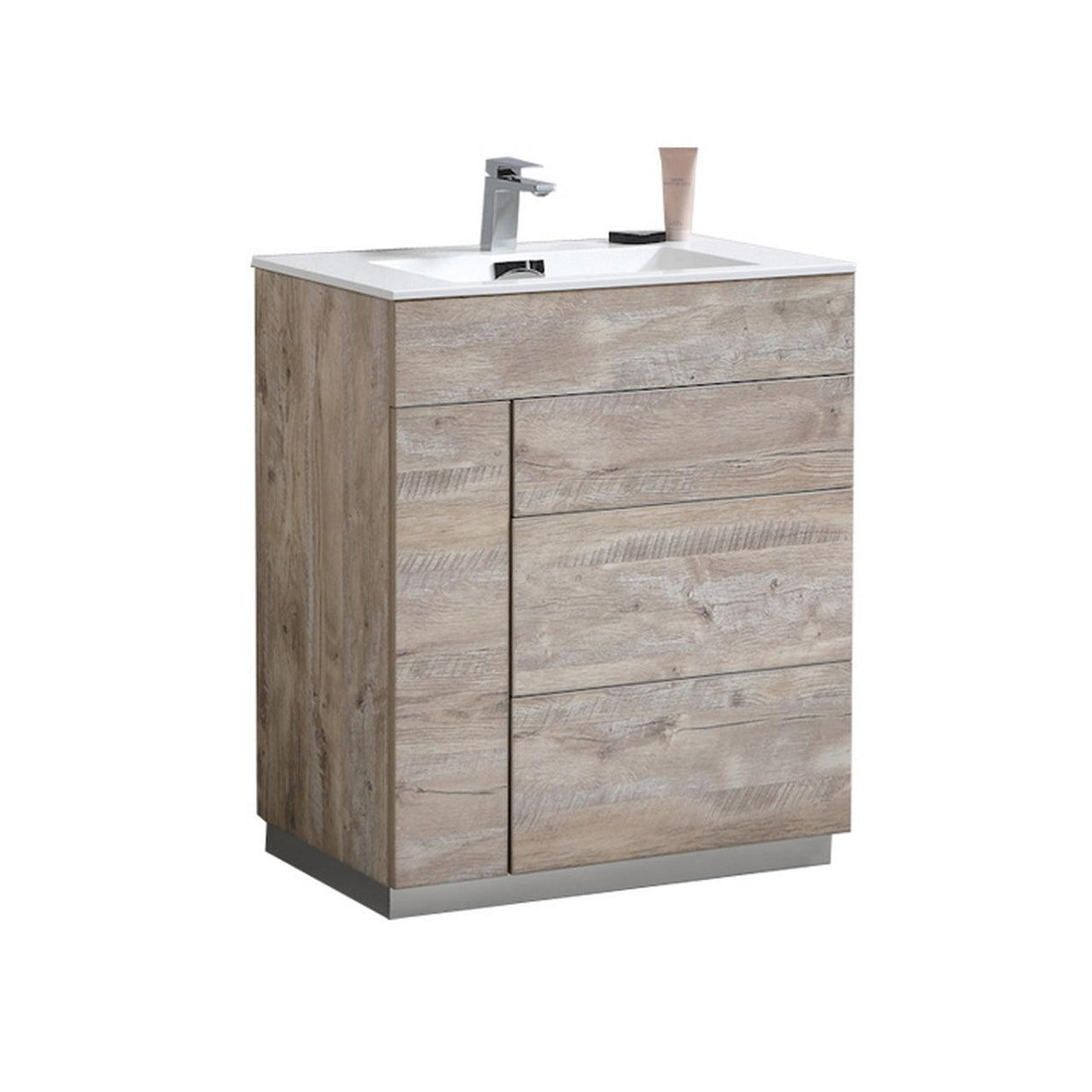 KubeBath Milano Single Bathroom Vanity - Sea & Stone Bath