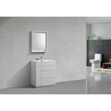 KubeBath Milano Single Bathroom Vanity