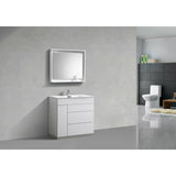 KubeBath Milano Single Bathroom Vanity