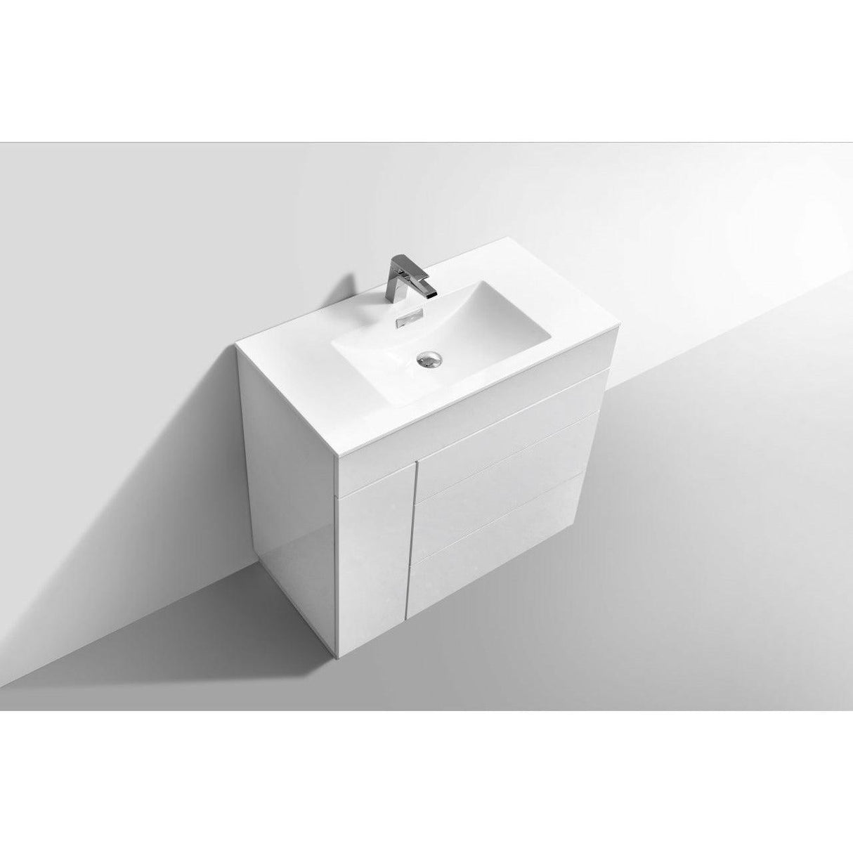 KubeBath Milano Single Bathroom Vanity