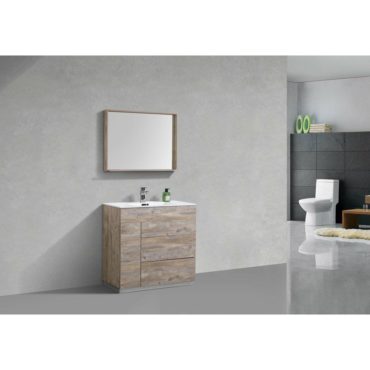 KubeBath Milano Single Bathroom Vanity