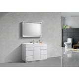 KubeBath Milano Single Bathroom Vanity