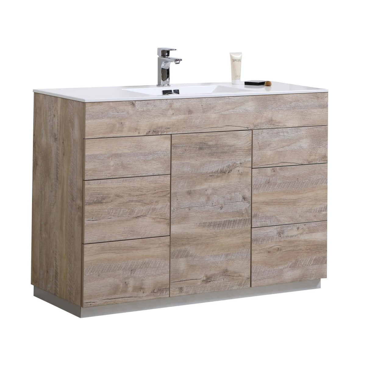 KubeBath Milano Single Bathroom Vanity - Sea & Stone Bath