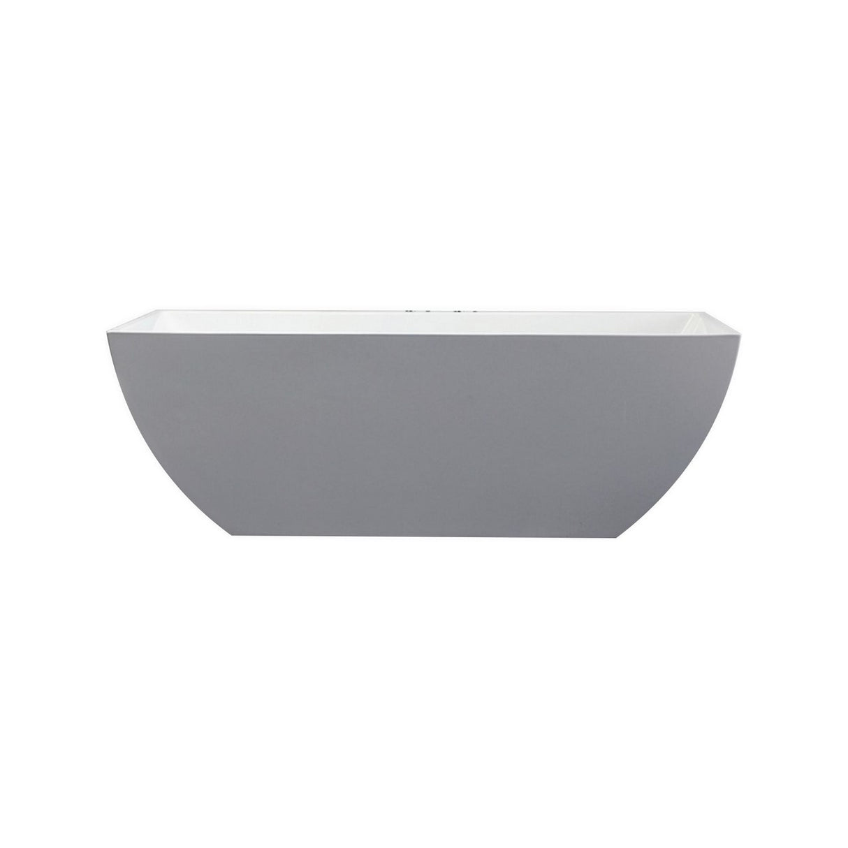 Kube Contemporanea White Free Standing Bathtub