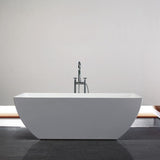 Kube Contemporanea White Free Standing Bathtub