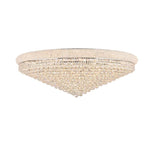 Kaler Elegant Luxury Ceiling Mounted Chandelier 48" D, Crystal Mounted Chandelier