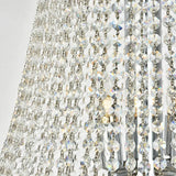 Kaler Elegant Luxury Living Room Three Tier Crystal Chandelier 36" D