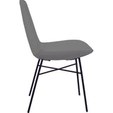 Bellini Modern Living Kate Dining Chair Dark Grey (Set of 2) Kate DGY